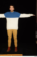  Pablo brown shoes brown trousers dressed standing sweater t-pose whole body 0001.jpg